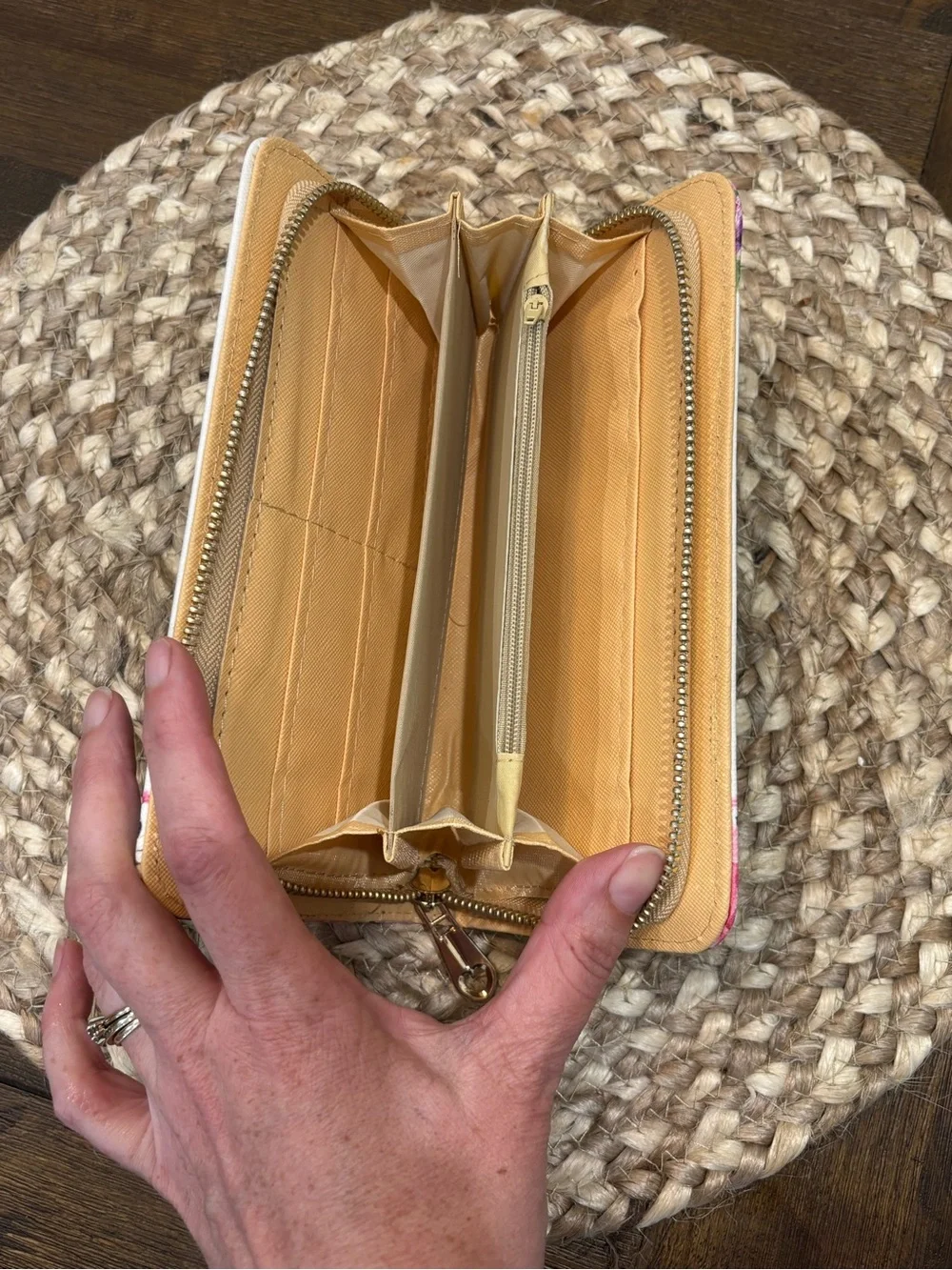 Frida Kahlo Faux Leather Wallet never used
